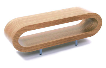 Funky Tables loopy table, oak - occasional tables - living area - funky lifestyles Funky Tables loopy table, oak - occasional tables - living area - funky lifestyles